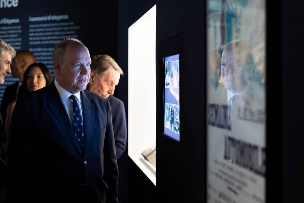 Inauguration S.A.SlePrinceAlbertIICGrimaldiForumMonaco OlivierHuitel2